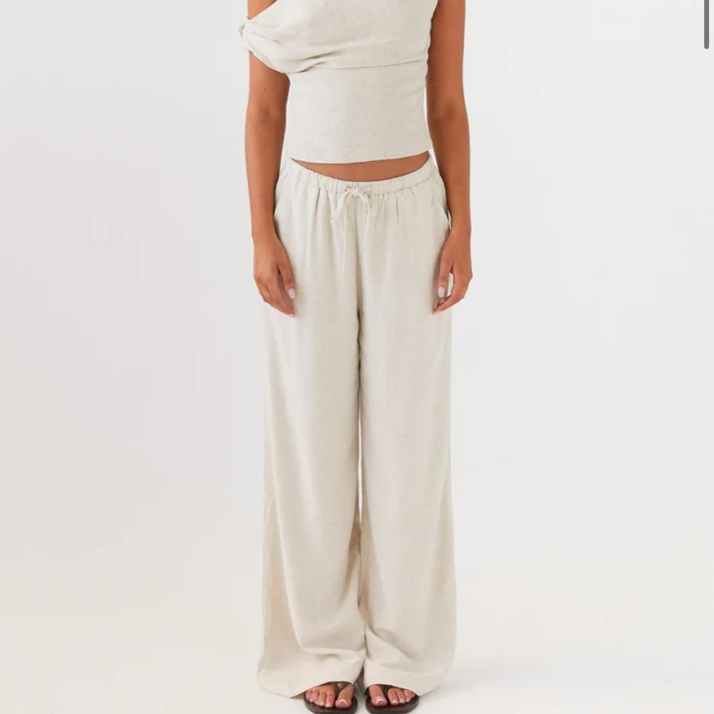Peppermayo Set Sail Linen Pant XXS Oat